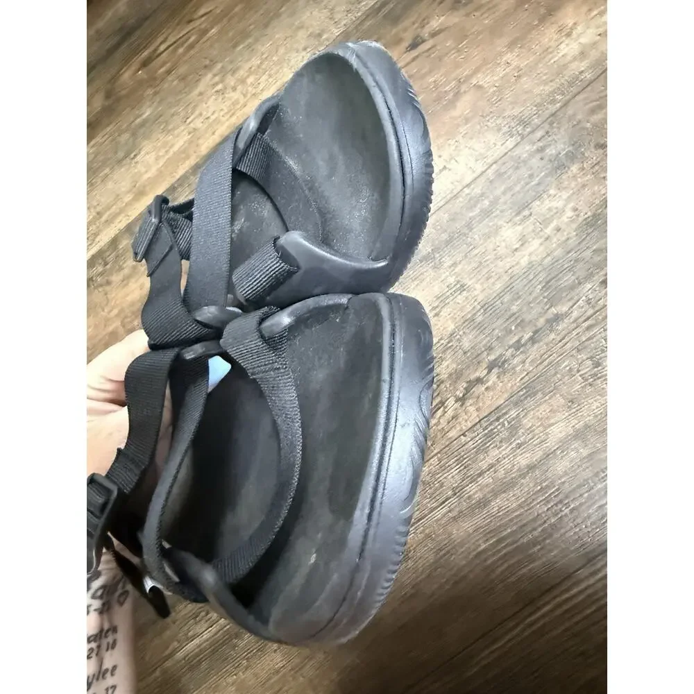 Chaco Chillos Slide Mens Size 12 Black Adjustable Sandal
